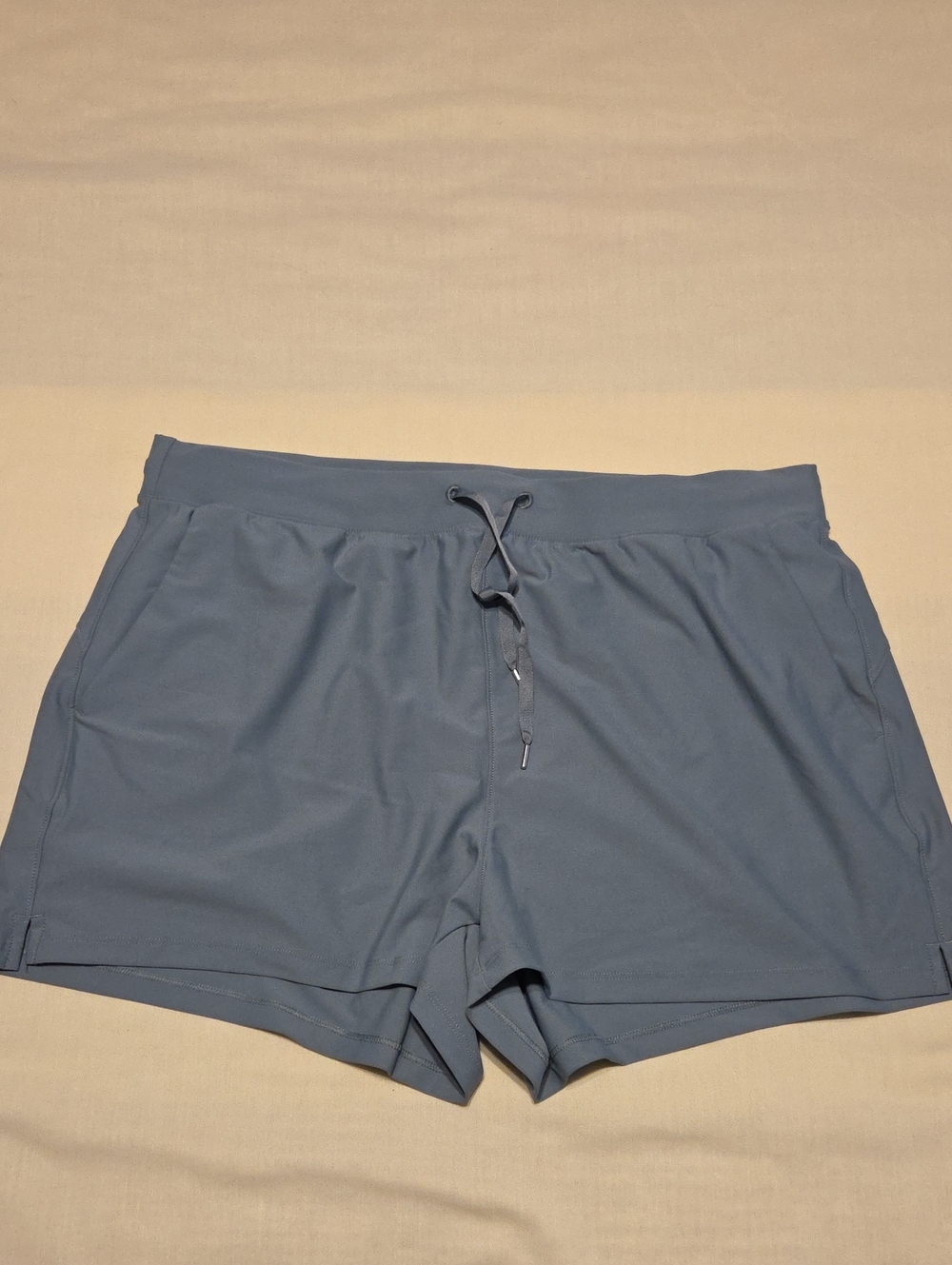 Old Navy Women's Athletic Drawstring Shorts - Slate Blue